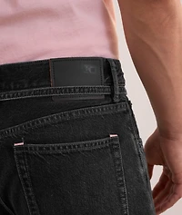 Cotton Denim Belted Shorts