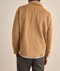Utility Camel Hair Chore Jacket