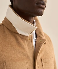 Utility Camel Hair Chore Jacket