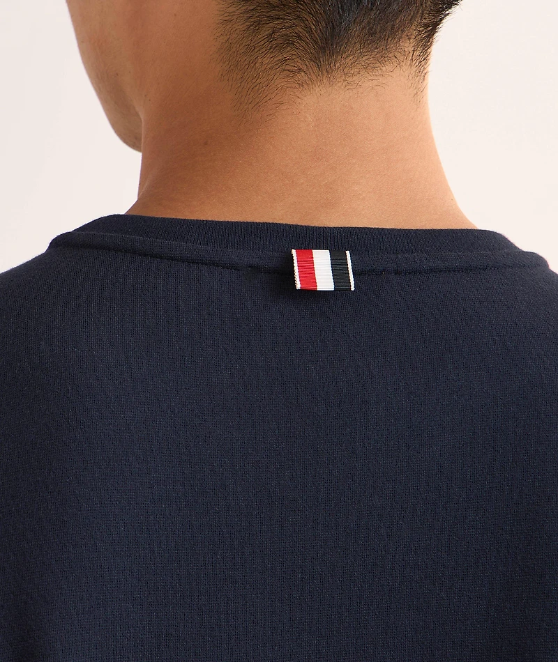 RWB Striped Trim Rugby Cotton T-Shirt