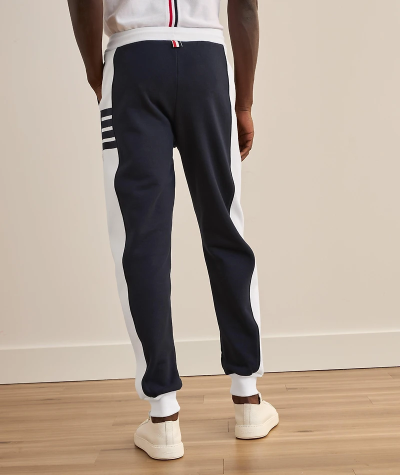 4-Bar Colourblock Loopback Sweatpants