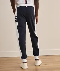 4-Bar Colourblock Loopback Sweatpants