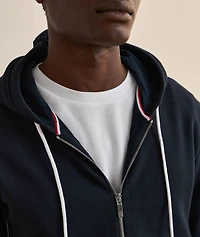 Colourblock Loopback Hooded Sweater