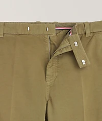 Straight-Leg Cotton Chino Pants