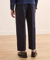 Straight-Leg Cotton Chino Pants