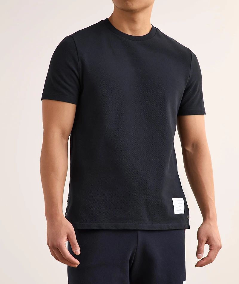 RWB Stripe Cotton Piqué T-Shirt