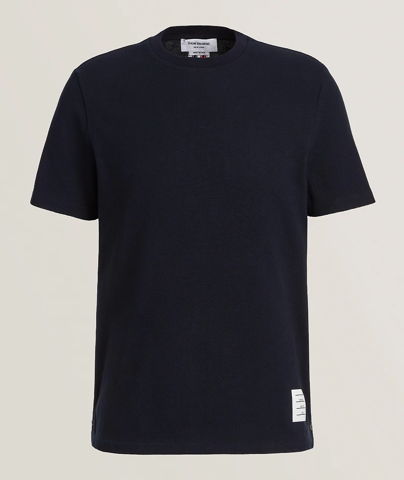 RWB Stripe Cotton Piqué T-Shirt