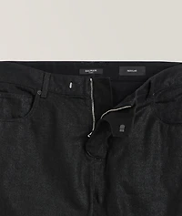 Coated Denim Jeans