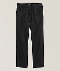 Coated Denim Jeans