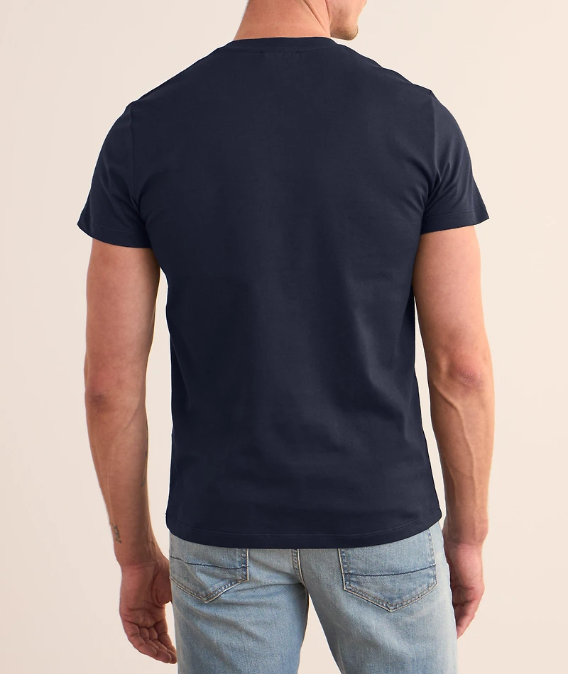 Gel Logo Cotton Crewneck T-Shirt