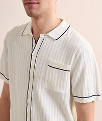 Ribbed Knit Shirt