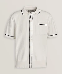 Ribbed Knit Shirt