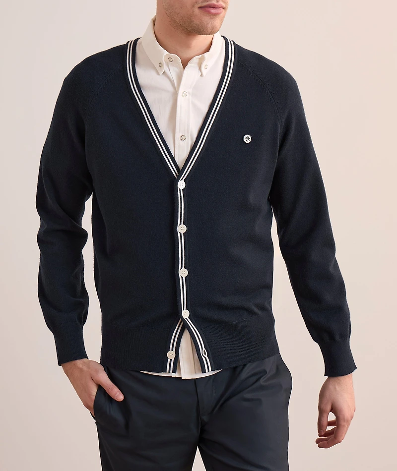 Raglan Varsity Cardigan