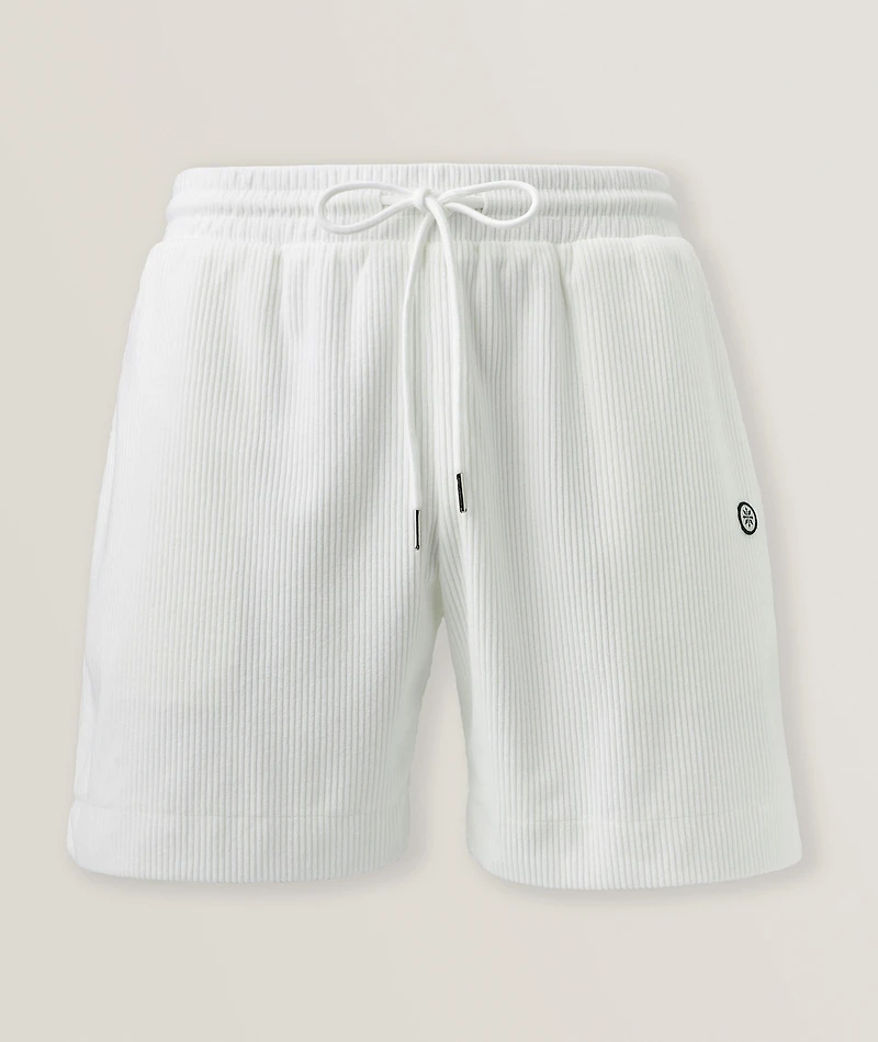 Corduroy Drawstring Shorts