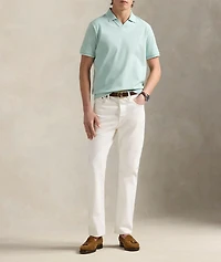 Stretch-Cotton Tipped Polo