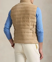 Quilted Suede Vest