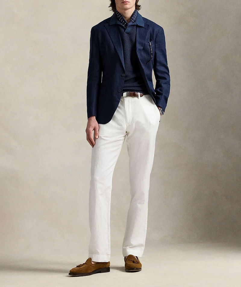 Linen Knit Polo