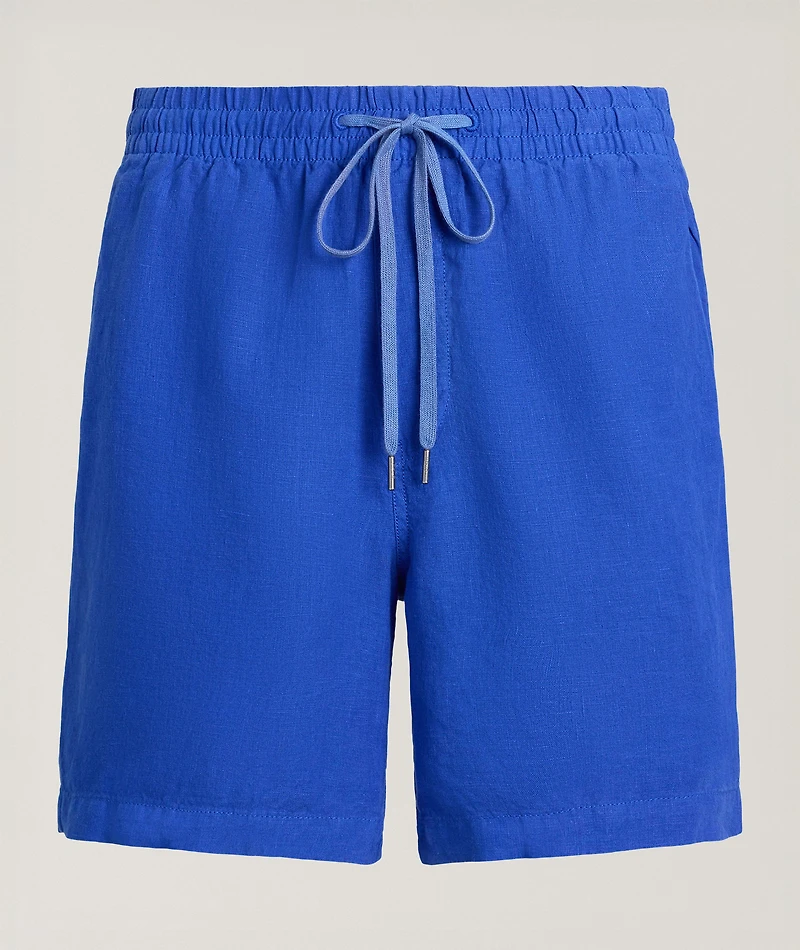 Linen Drawstring Shorts