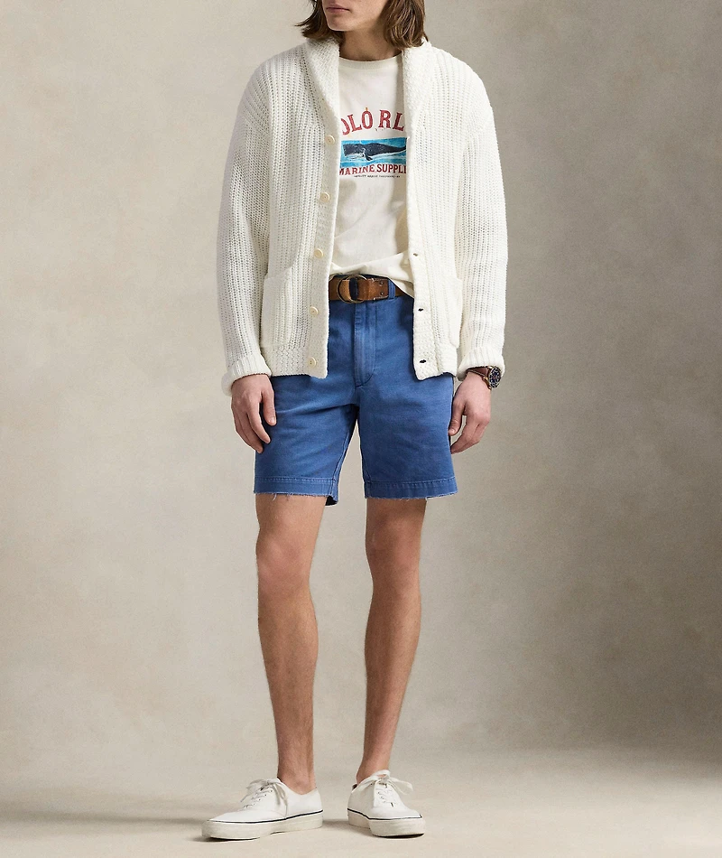 Cotton Twill Chino Shorts
