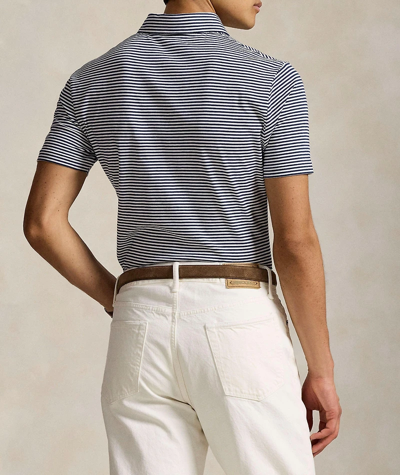 Striped Cotton Polo