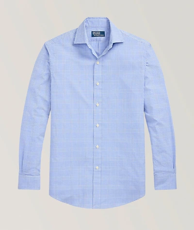 Check Cotton Poplin Shirt