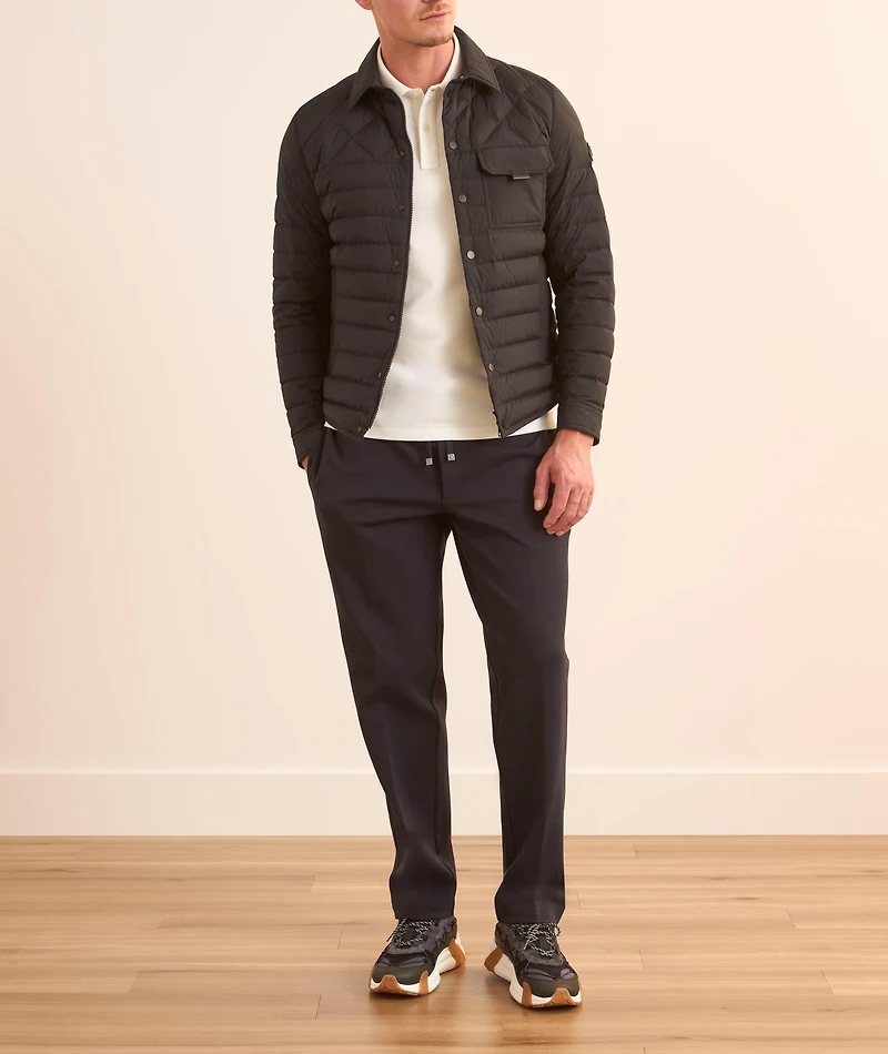 Contrast Tipped Sleeve Piqué Polo