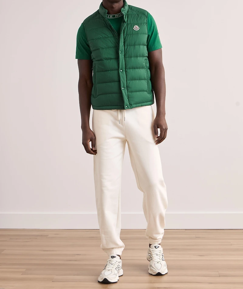 Logo Neck Cotton T-Shirt