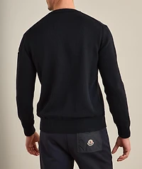 Cotton Knit Crewneck Sweater