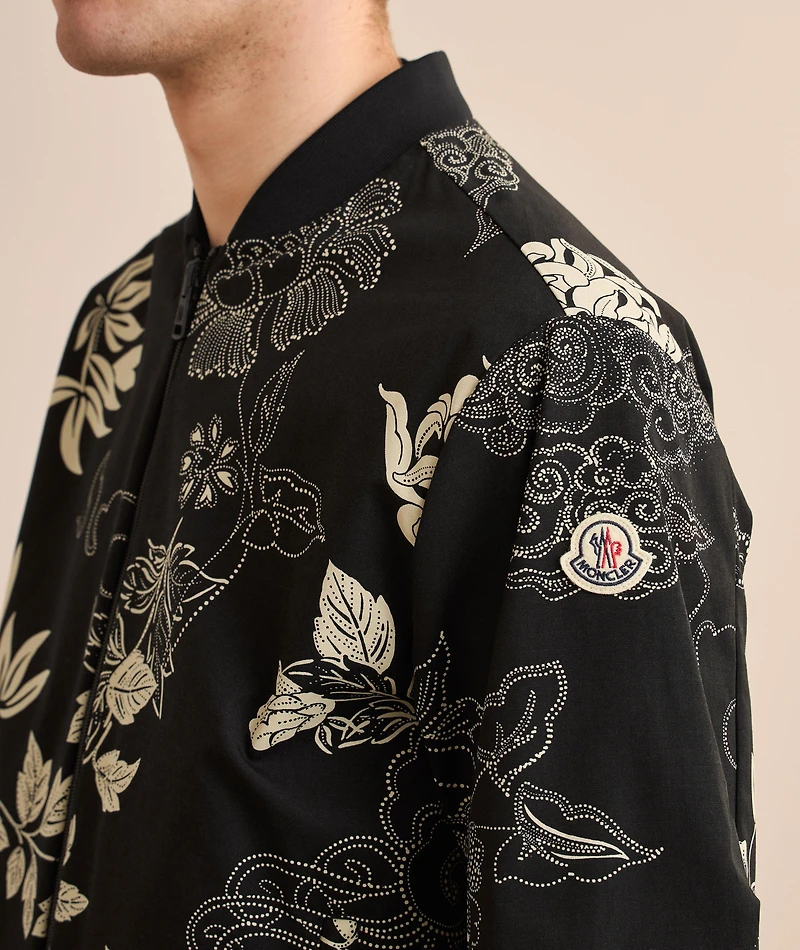 Vandea Reversible Floral Bomber Jacket