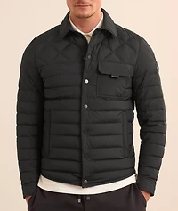 Iseran Quilted Down Shirt Jacket