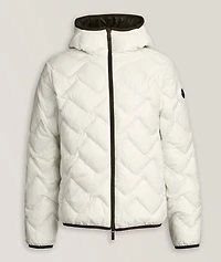 Bimont Zig-Zag Quilted Down Puffer Jacket