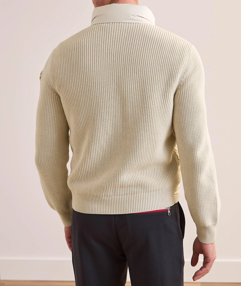 Hybrid Down Cardigan