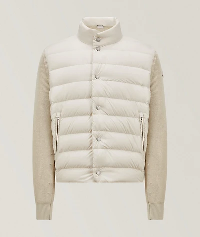 Hybrid Down Cardigan