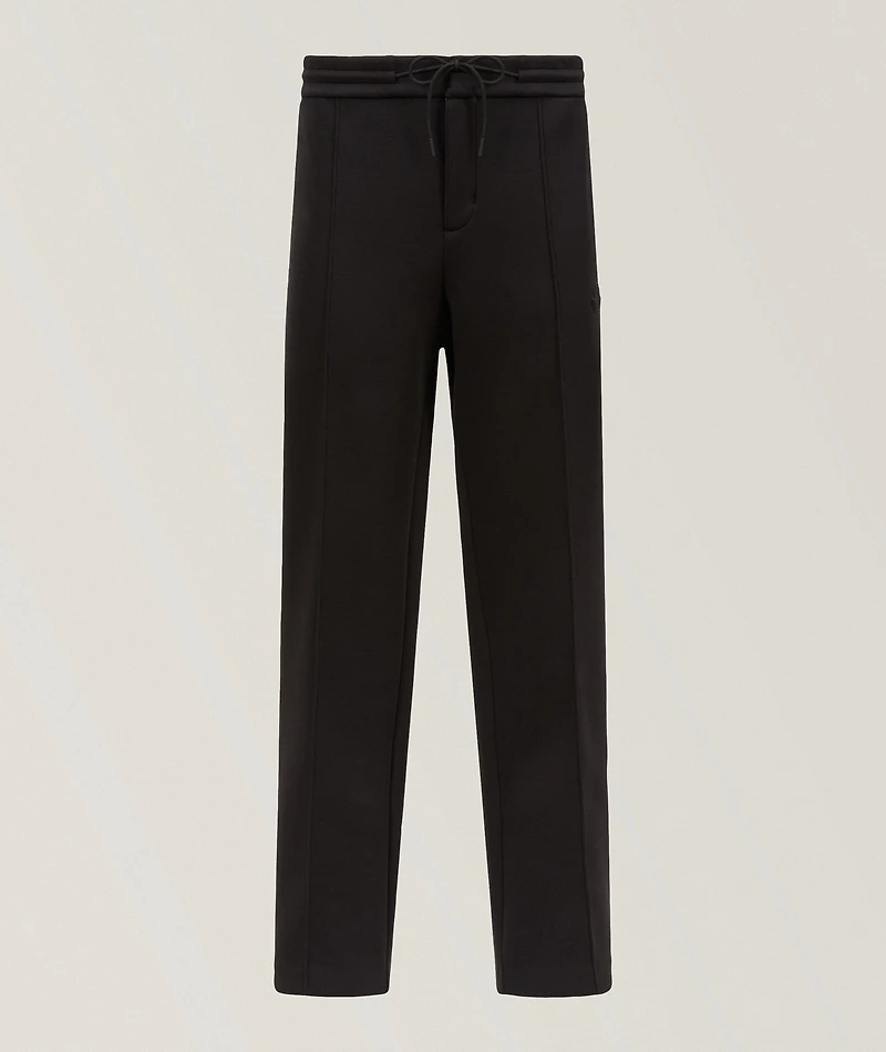 Logo Patch Cotton & Neoprene Sweatpants