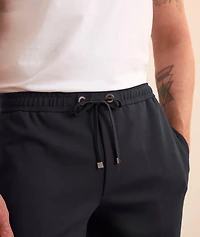 Stretch-Cotton Tapered Sweatpants