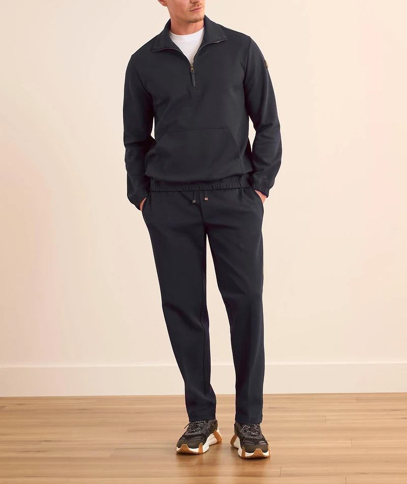 Stretch-Cotton Tapered Sweatpants