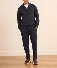 Stretch-Cotton Tapered Sweatpants