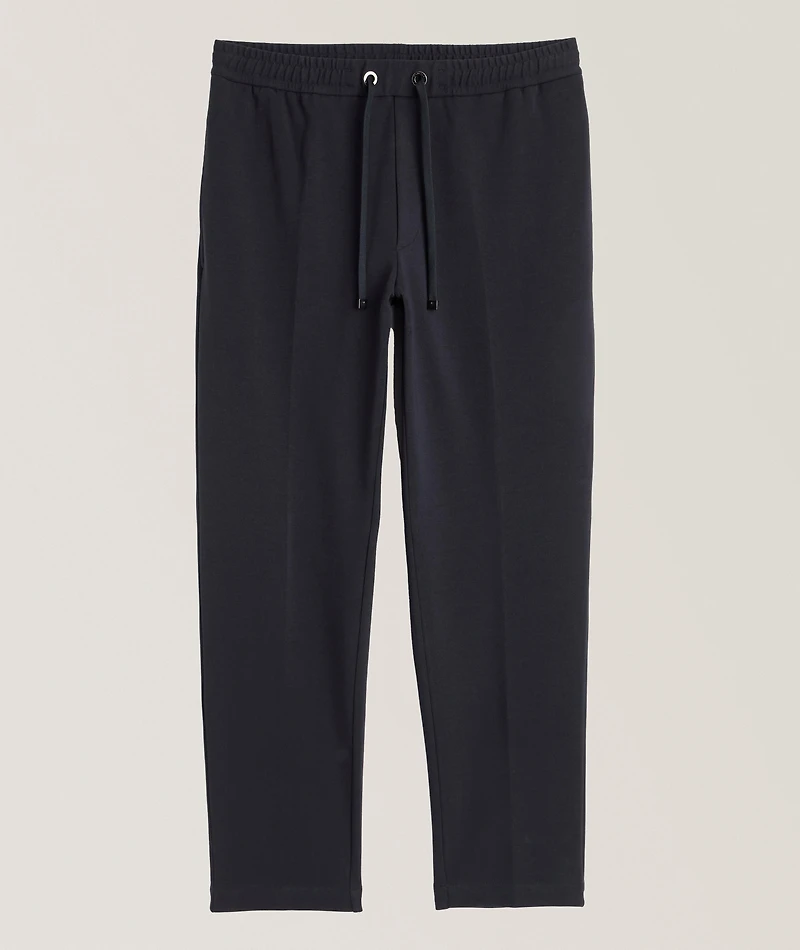Stretch-Cotton Tapered Sweatpants