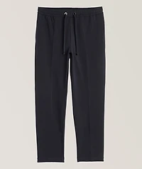Stretch-Cotton Tapered Sweatpants