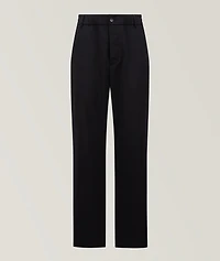 Wool-Blend Drawstring Pants