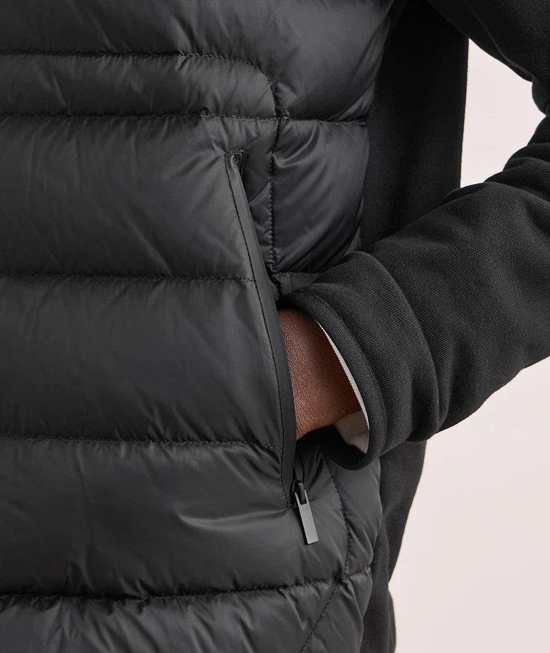 Hybrid Down Cardigan