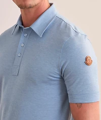 Logo Patch Cotton-Lyocell Polo