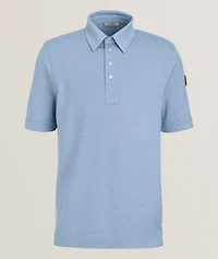 Logo Patch Cotton-Lyocell Polo