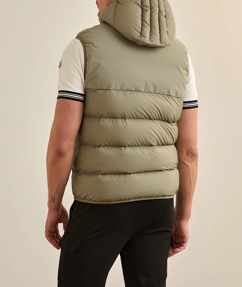 Bresse Down Hooded Puffer Vest