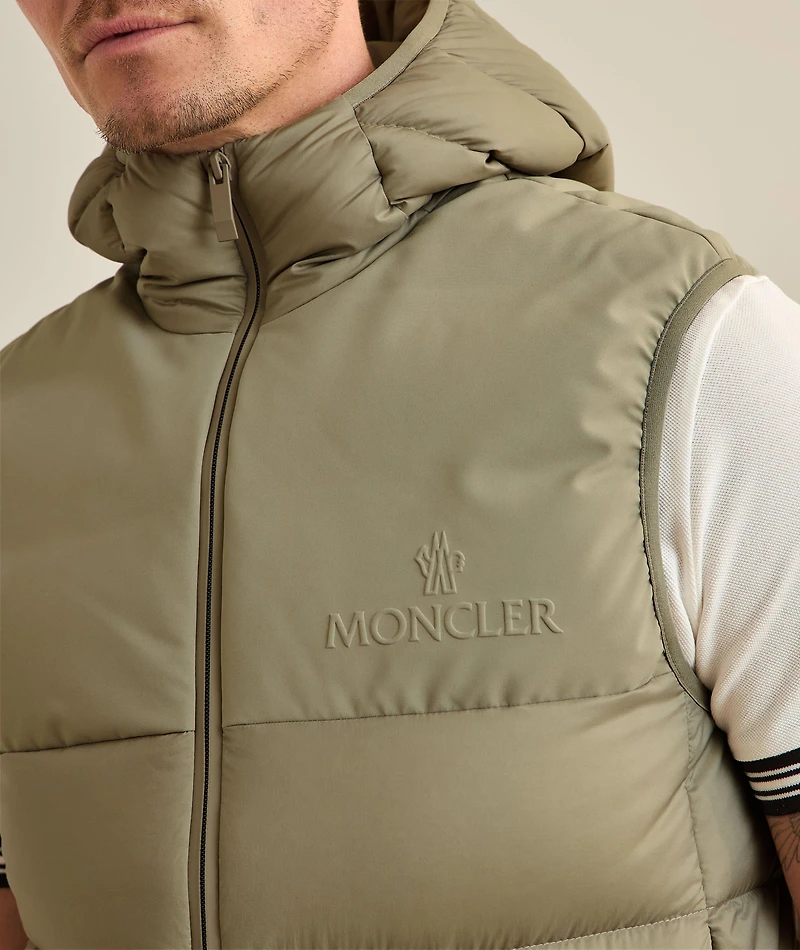 Bresse Down Hooded Puffer Vest