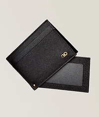 Micro-Gancio Grained Leather Cardholder