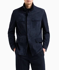 Suede Safari Jacket
