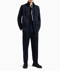 Suede Safari Jacket