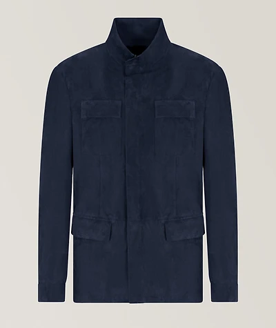 Suede Safari Jacket