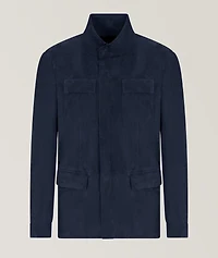 Suede Safari Jacket